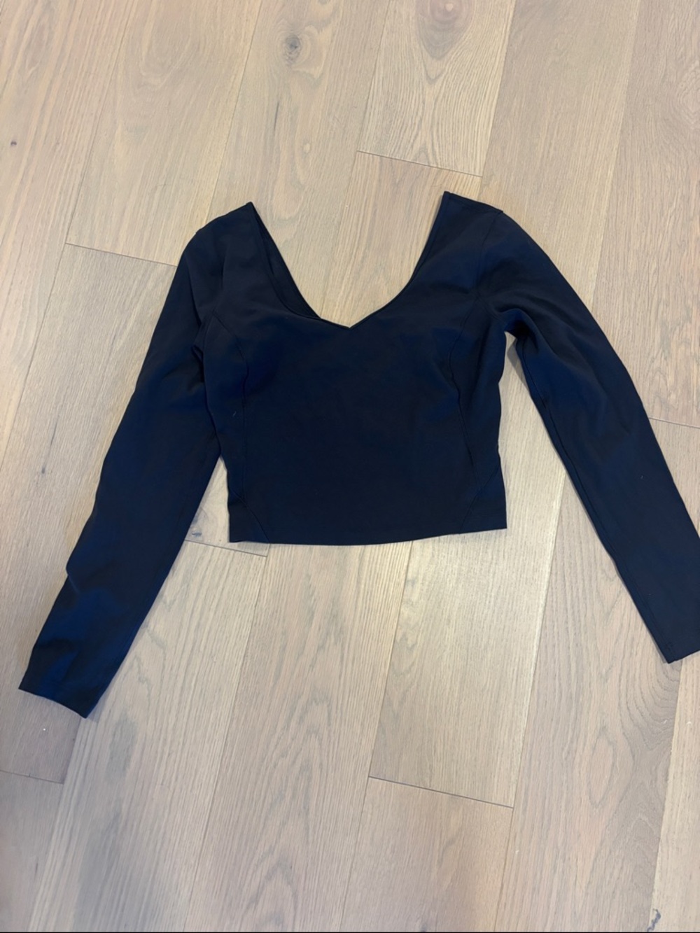 Lululemon Black Align Top size 6